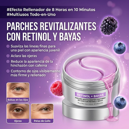 Luvimex™ Retinol Berry Eye Patches for Dark Circles & Wrinkles