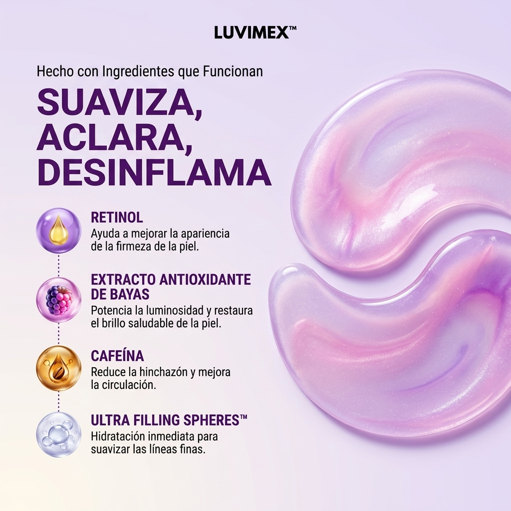 Luvimex™ Retinol Berry Eye Patches for Dark Circles & Wrinkles